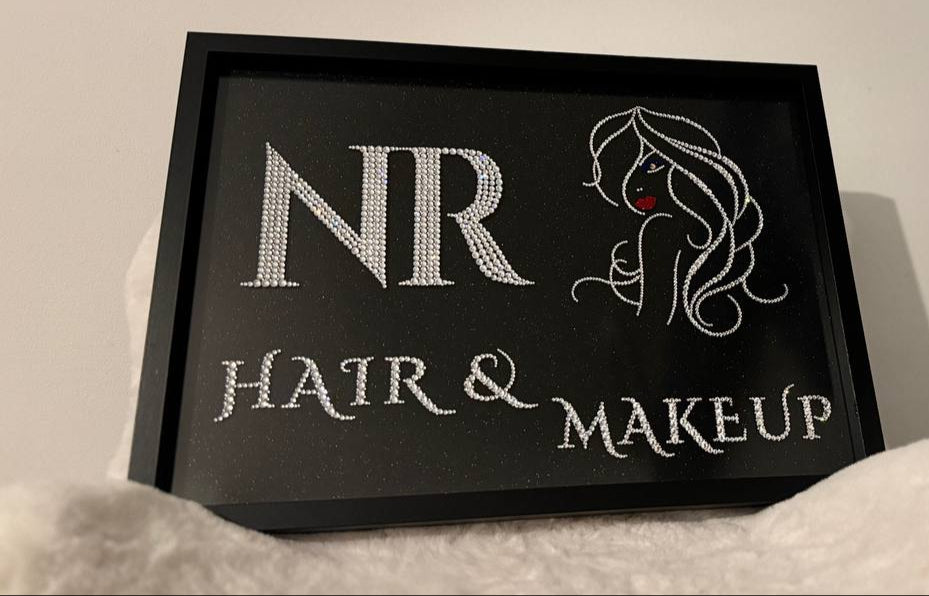 Personalised Diamante Business Logo