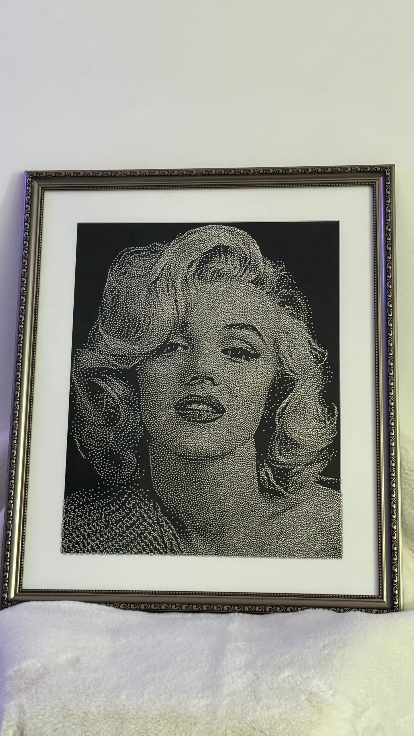 Marilyn Monroe Rhinestone Portrait
