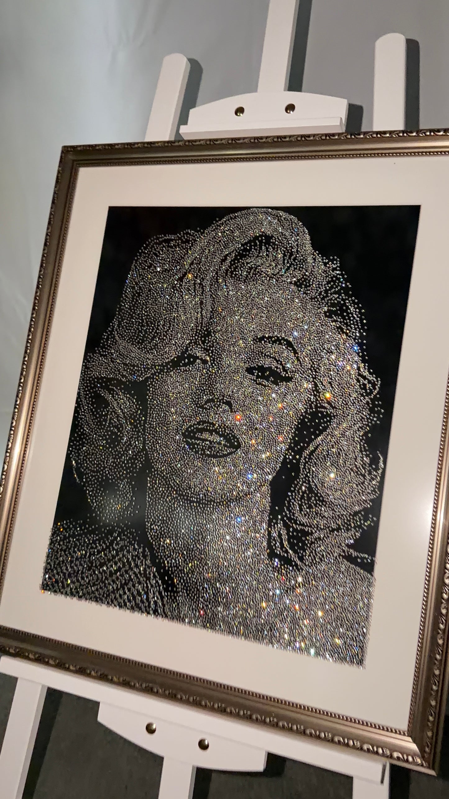 Marilyn Monroe Rhinestone Portrait