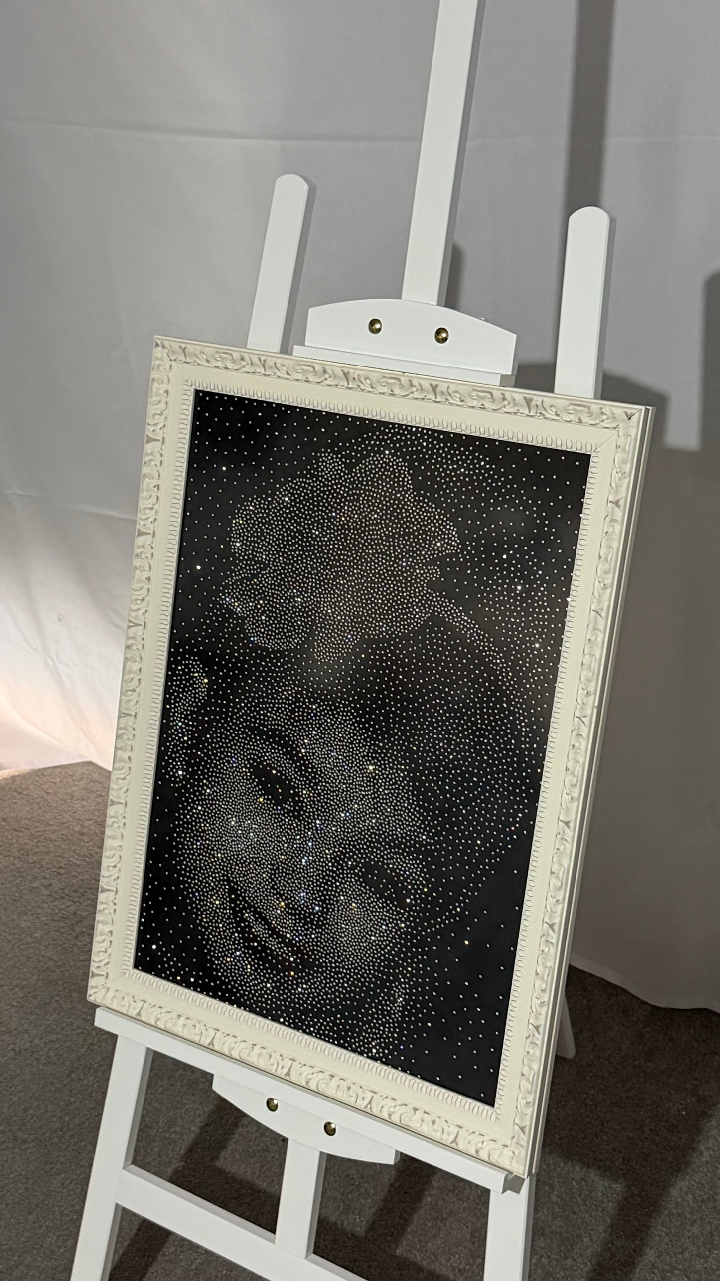 Custom Handmade Rhinestone Portraits