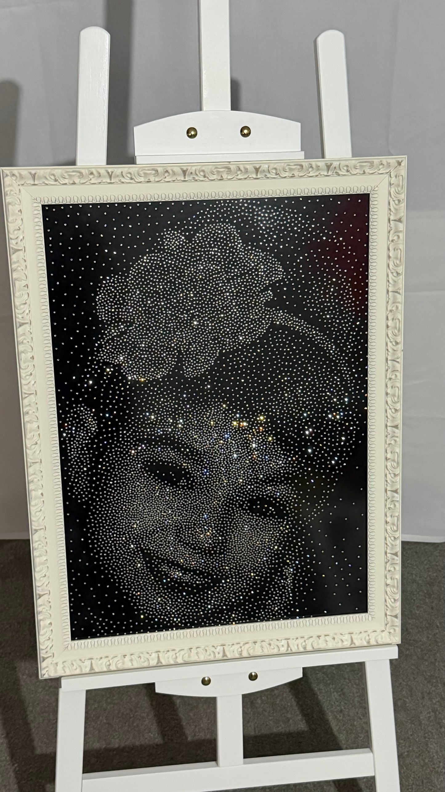 Custom Handmade Rhinestone Portraits